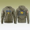 West Virginia Mountaineers 2025 Military Appreciation Hoodie