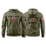 Wisconsin Badgers 2025 Military Appreciation Hoodie