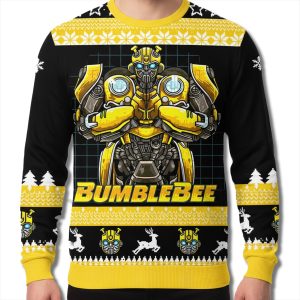 Transformers Bumblebee Ugly Christmas Sweater 2