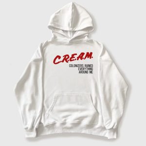 Cream Colonizers Ruined Everything Around Me Hoodie 6
