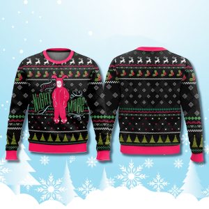 Pink Nightmare Ralphie Parker A Christmas Story Christmas Ugly Sweater