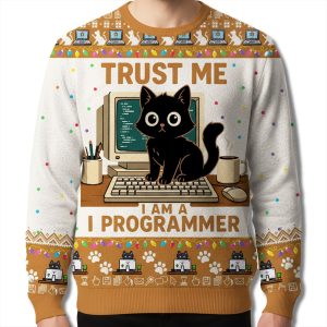 Trust Me I Am A Programmer Ugly Christmas Sweater 2