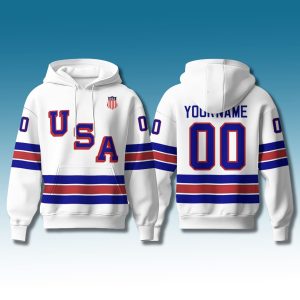 Team USA Hockey Olympic 2026 Hoodie 1