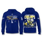 Dodgers 9x World Series Champions 2025 Hoodie