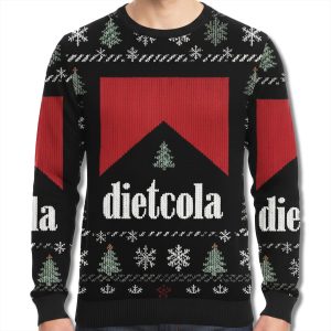 Marlboro Cigarette Dietcola Funny Ugly Christmas Sweater 1