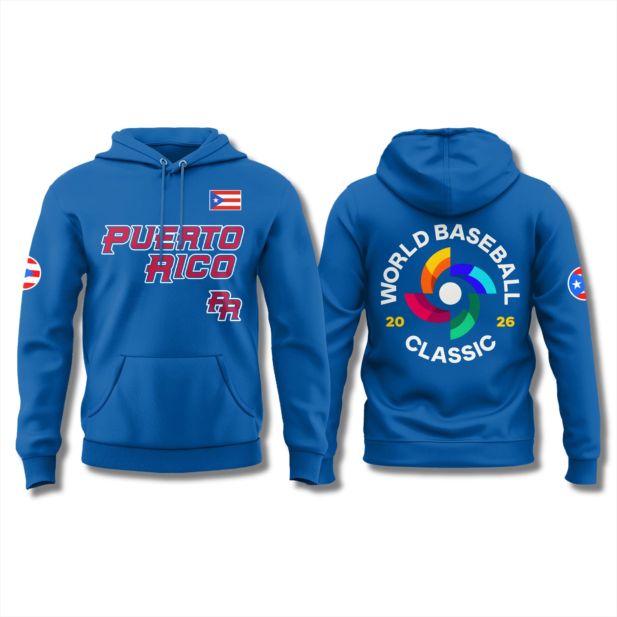 2026 World Baseball Classic Puerto Rico Hoodie 1 2026 World Baseball Classic Puerto Rico Hoodie 1