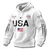 250 Years of American Dreams Patriotic Waffle Hoodie 1