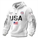 250 Years of American Dreams Patriotic Waffle Hoodie