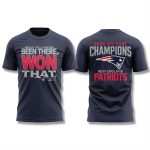 AFC East Champions Shirt Patriots Been There Won That 2025