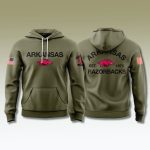 Arkansas Razorbacks Military Appreciation Hoodie 2025