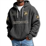 Army Black Knights EST 1890 Waffle Quarter Zip Hoodie
