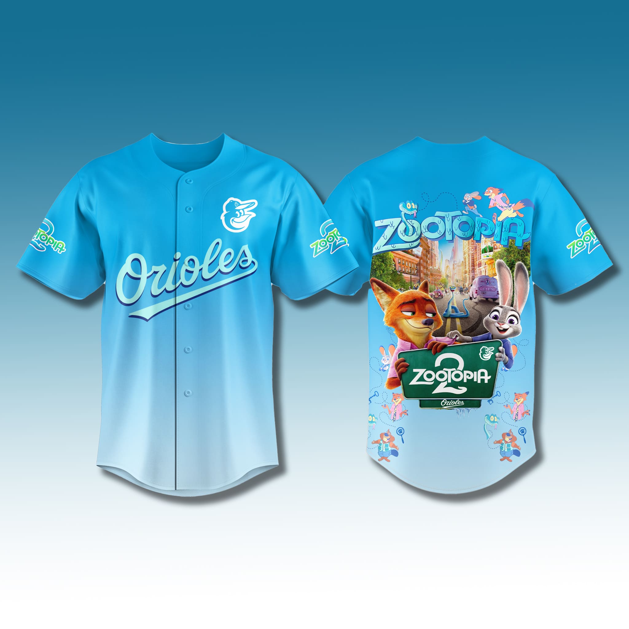 Baltimore Orioles Zootopia 2 Jersey 2025 2 Baltimore Orioles Zootopia 2 Jersey 2025 2