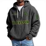 Baylor Bears EST 1899 Waffle Quarter Zip Hoodie