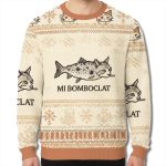 Bomboclat Fish Meme Christmas Ugly Sweater