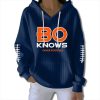 Broncos Bo Knows Enver Football Waffle Hoodie 1