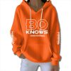 Broncos Bo Knows Enver Football Waffle Hoodie