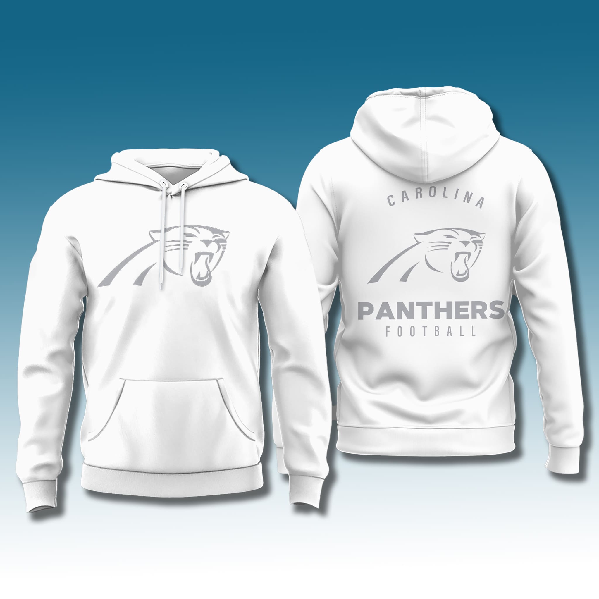 Carolina Panthers 2026 White Out Hoodie Carolina Panthers 2026 White Out Hoodie