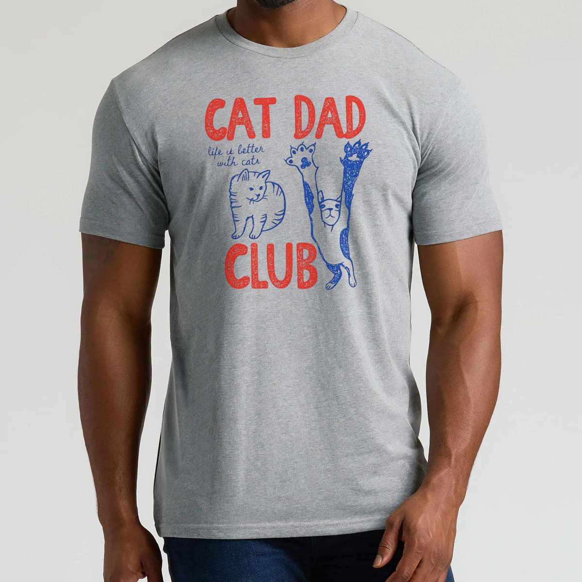 Cat Dad Club T-Shirt 2 Cat Dad Club T Shirt 18