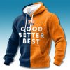 Chicago Bears Good Better Best Waffle Hoodie