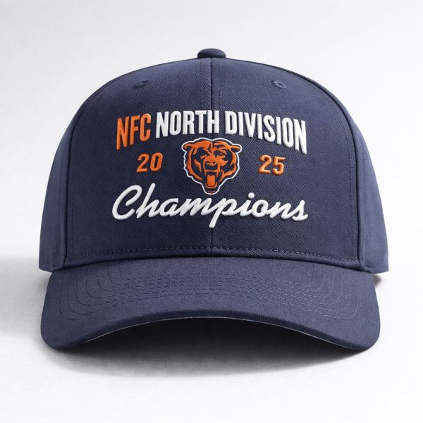 Bears NFC North Champions 2025 Hat