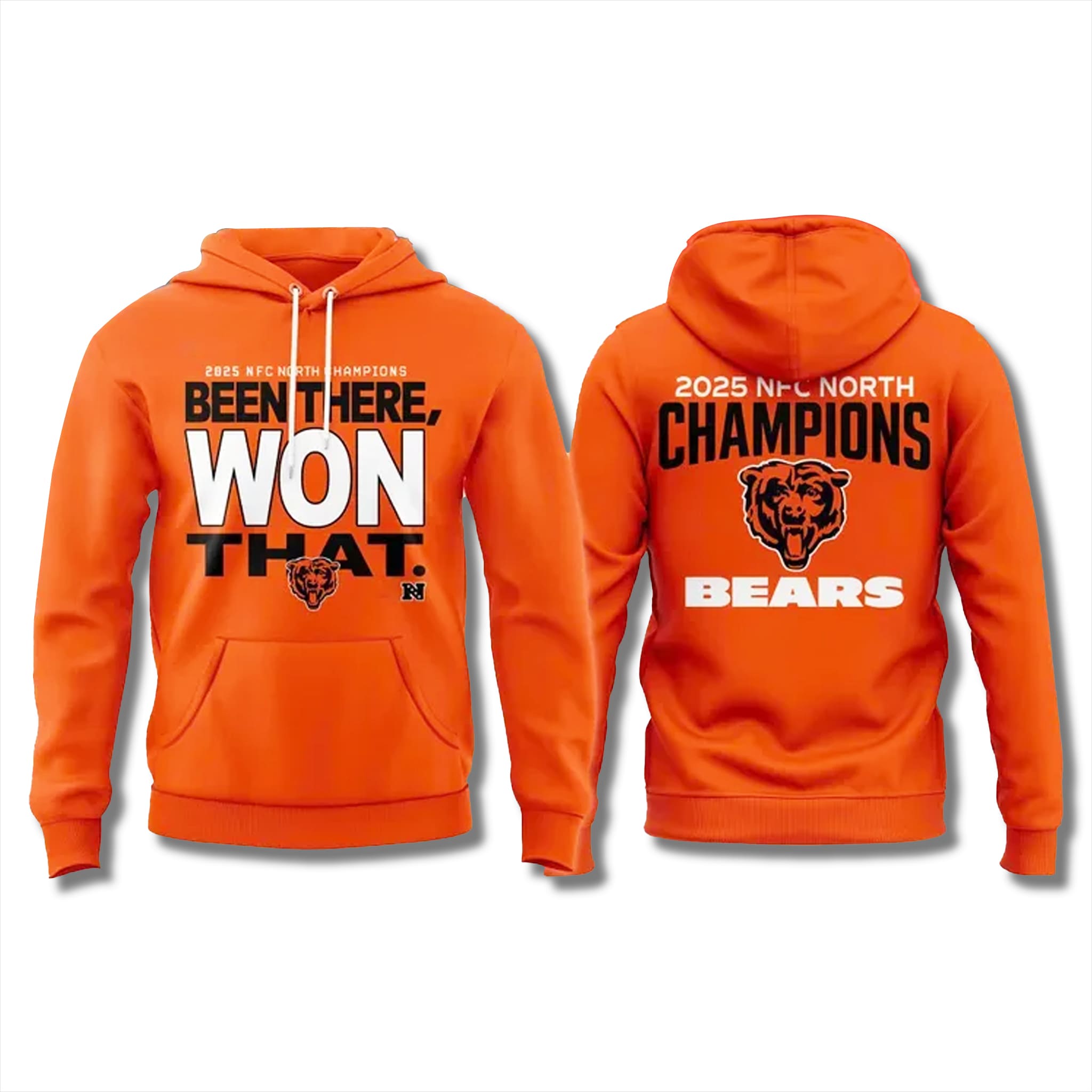 Bears NFC North Champions Been There Won That Hoodie 2025 1 Chicago Bears NFC North Champions Been There Won That Hoodie 2025