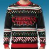Christmas Things Stranger Things 5 Ugly Sweatshirt