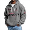 Cincinnati Bearcats EST 1885 Waffle Quarter Zip Hoodie 1