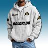 Colorado Buffaloes EST 1890 Waffle Quarter Zip Hoodie