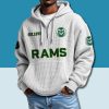Colorado State Rams EST 1893 Waffle Quarter Zip Hoodie