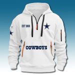 Cowboys EST 1960 Quarter Zip Hoodie