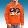 Denver Broncos Believe Throwback Waffle Hoodie 2