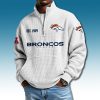 Broncos EST 1959 Waffle Quarter Zip Sweater 7 Denver Broncos EST 1959 Waffle Quarter Zip Sweater