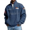 Broncos EST 1959 Waffle Quarter Zip Sweater 6 Denver Broncos EST 1959 Waffle Quarter Zip Sweater 3