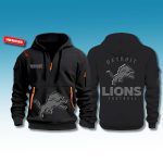 Lions Back In Black 2025 Zip Hoodie