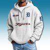Detroit Tigers 2025 Waffle Quarter Zip Hoodie 5 Detroit Tigers 2025 Waffle Quarter Zip Hoodie 3