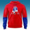 Drake Maye Pat Patriot Throwback Red Hoodie 5 Drake Maye Pat Patriot Throwback Red Hoodie 1
