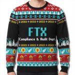 FTX Complicance and Audit Dept 2022 Ugly Christmas Sweater