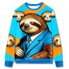 Flash The Sloth Zootopia 2 Ugly Christmas Sweater 3 Flash The Sloth Zootopia 2 Ugly Christmas Sweater
