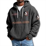 Florida State Seminoles EST 1902 Waffle Quarter Zip Hoodie