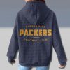 Green Bay Packer Retro 1923 Waffle Hoodie 2