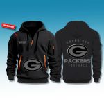 Packers Back In Black 2025 Zip Hoodie