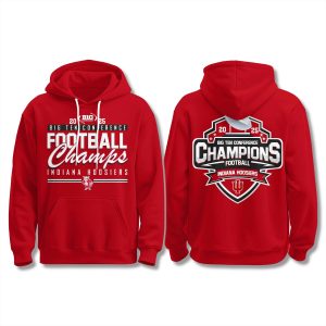 Indiana Hoosiers 2025 Big 10 Champions Shirt 1