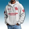 Houston Cougars EST 1946 Waffle Quarter Zip Hoodie 2