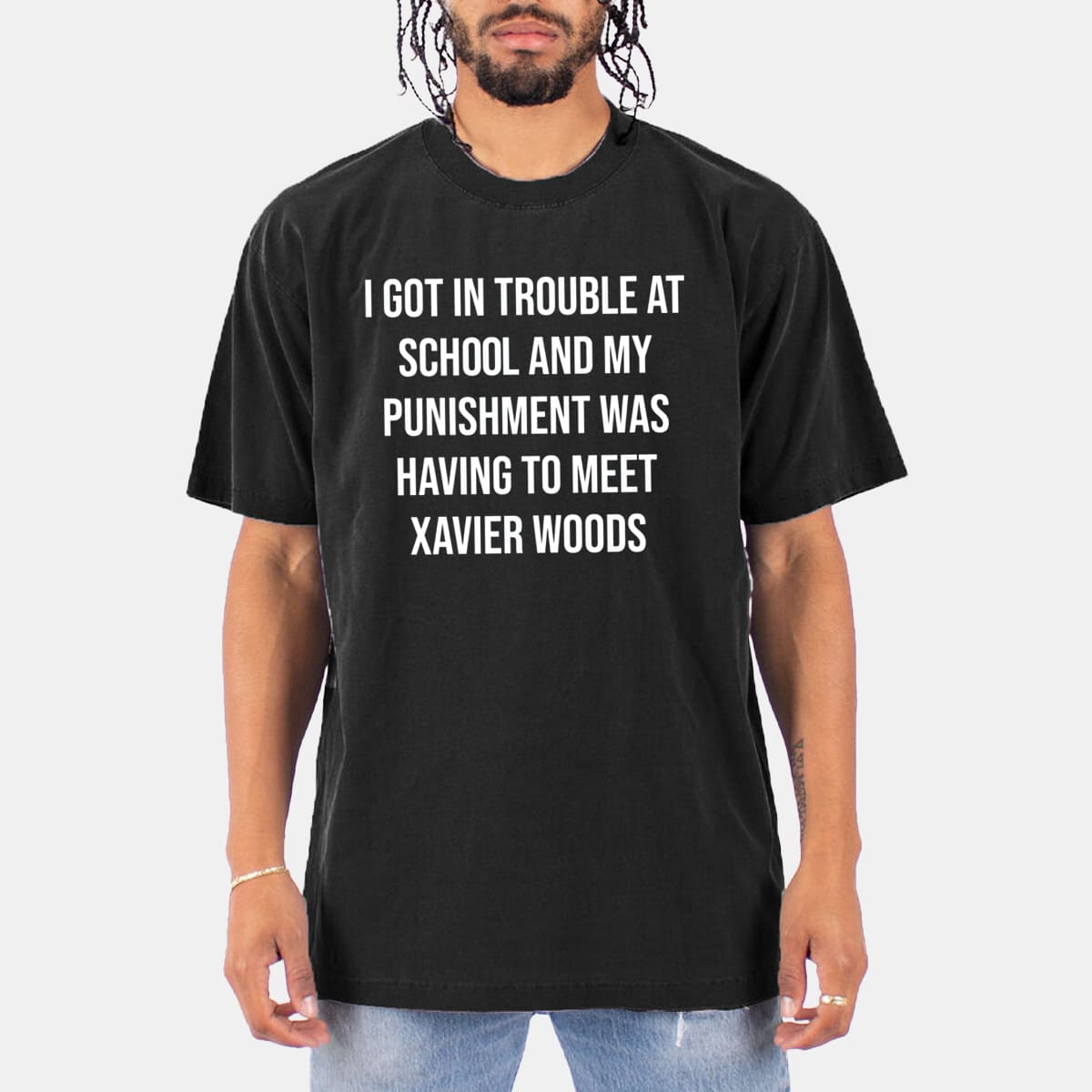I Got In Trouble At School And My Punishment Was Having To Meet Xavier Woods Shirt 1 I Got In Trouble At School And My Punishment Was Having To Meet Xavier Woods Shirt 11