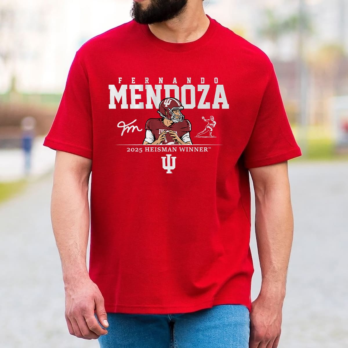 IU Fernando Mendoza Heisman Winner 2025 Shirt 4 IU Fernando Mendoza Heisman Winner 2025 Shirt 5
