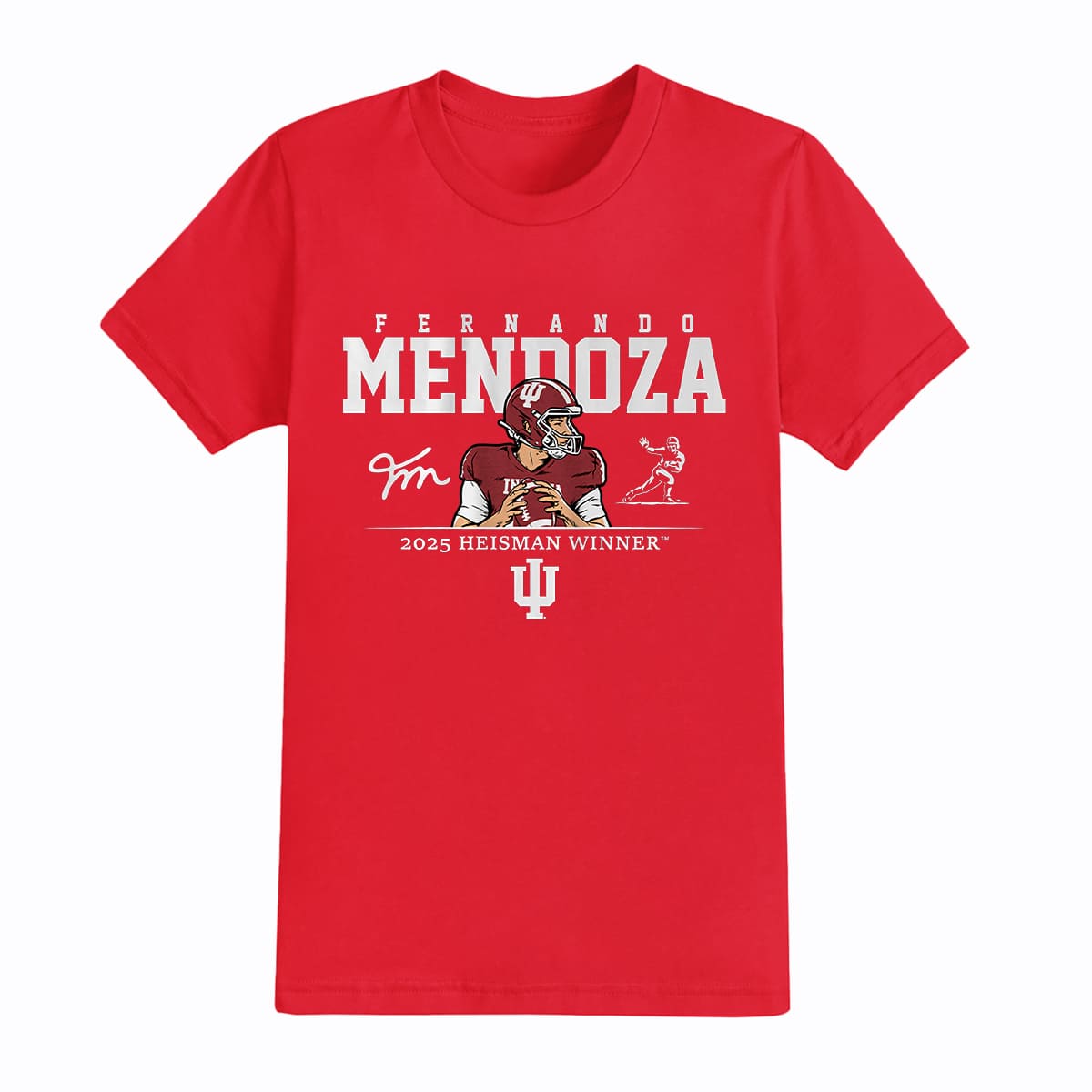 IU Fernando Mendoza Heisman Winner 2025 Shirt 5 IU Fernando Mendoza Heisman Winner 2025 Shirt