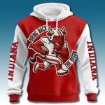 Indiana Hoosiers Bring Back The Bison Waffle Hoodie