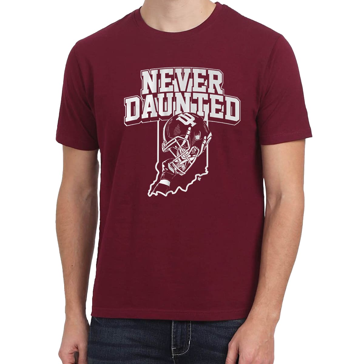 Indiana Hoosiers Never Daunted Shirt 2025 1 Indiana Hoosiers Never Daunted Shirt 2025 1