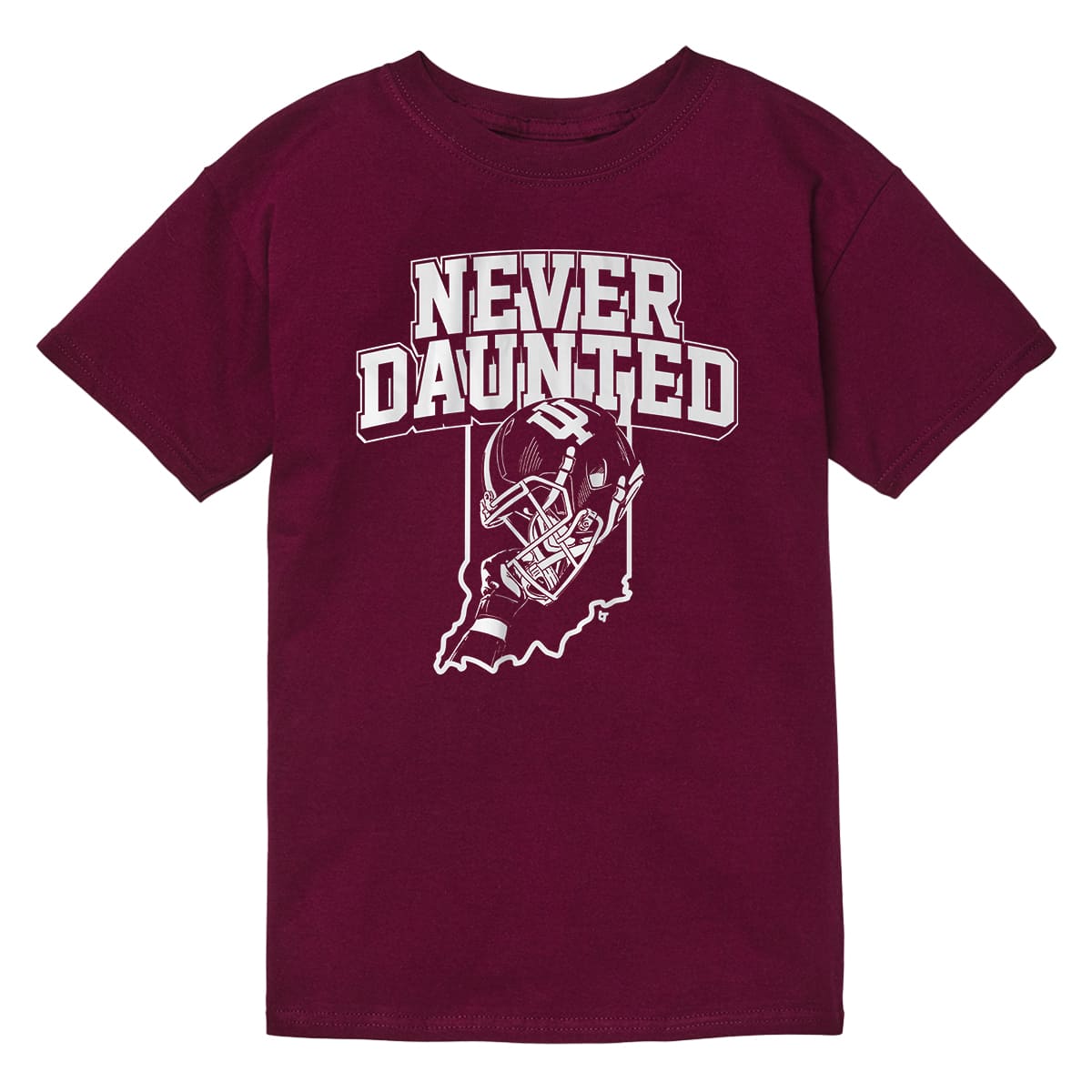 Indiana Hoosiers Never Daunted Shirt 2025 2 Indiana Hoosiers Never Daunted Shirt 2025 2