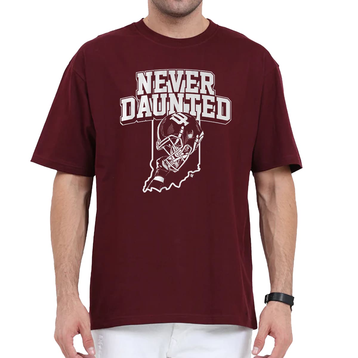 Indiana Hoosiers Never Daunted Shirt 2025 3 Indiana Hoosiers Never Daunted Shirt 2025 3